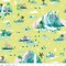 Mermaid Lagoon in Lemongrass (c15901-lemongrass) | Forever Neverland | Jill Howarth | Riley Blake